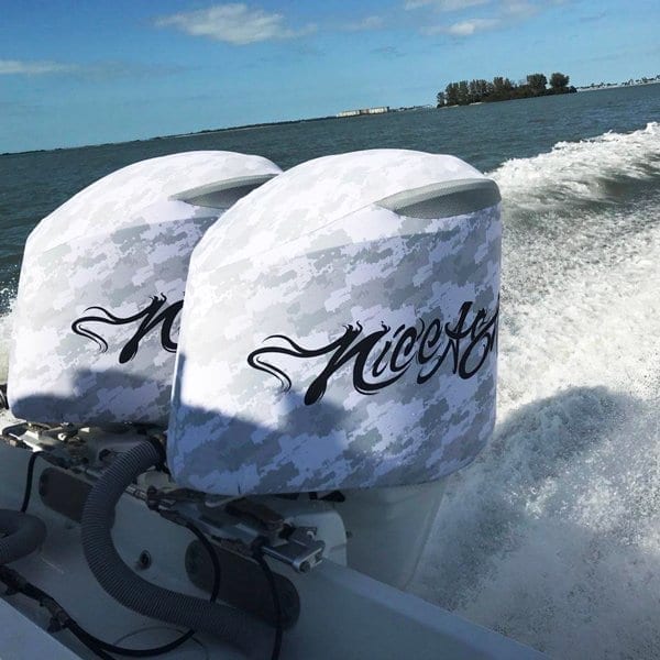 Custom Outboard Motor Covers by Outer Envy