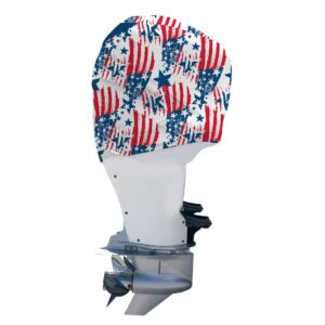 American Patriot Outboard Motor Cover